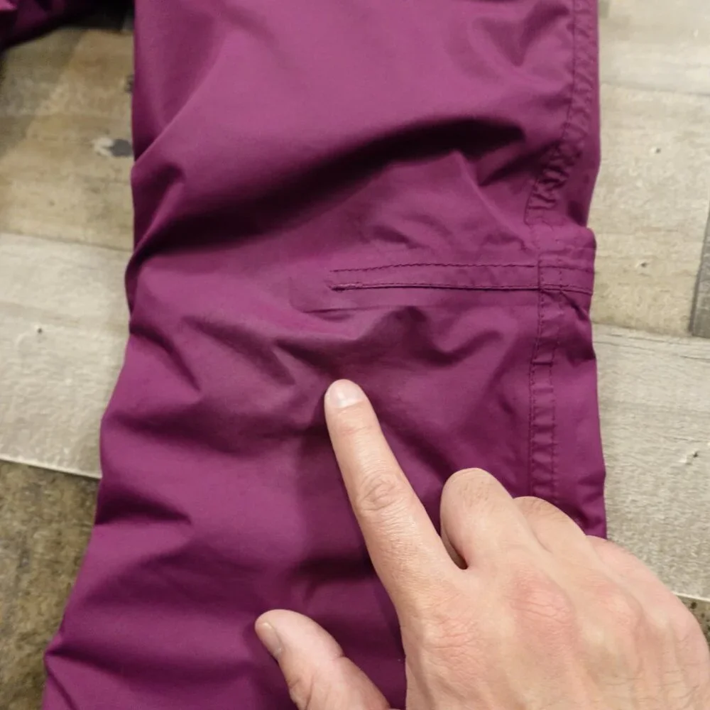 The North Face HyVent Snow Pants‎ Girls XXS (5) Purple Insulated Winter Ski